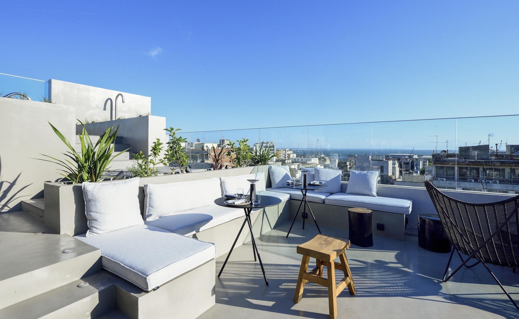 Onoma Hotel Tessalónica Exterior foto Rooftop terrace